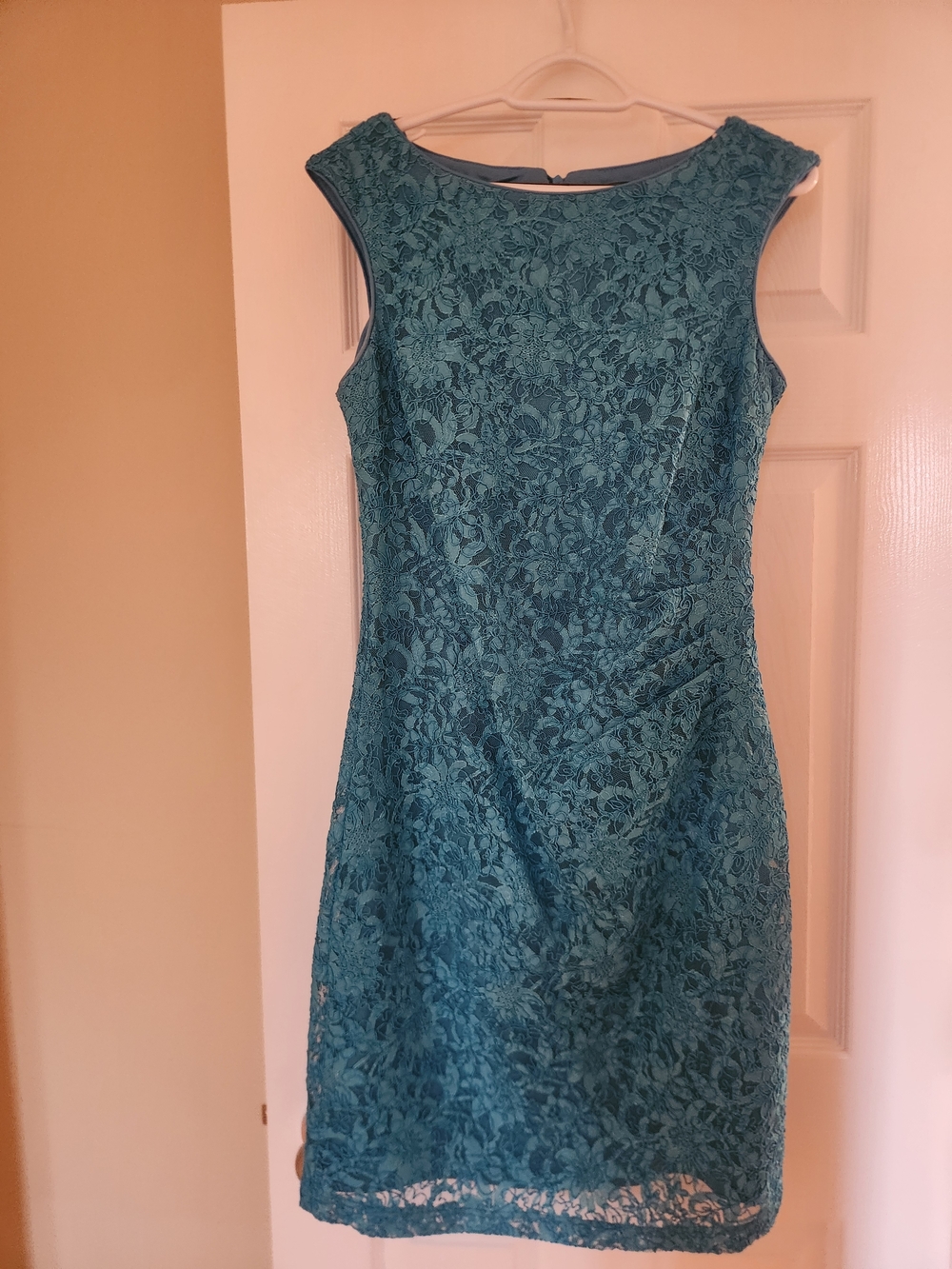 Lace Sheath Midi Dress